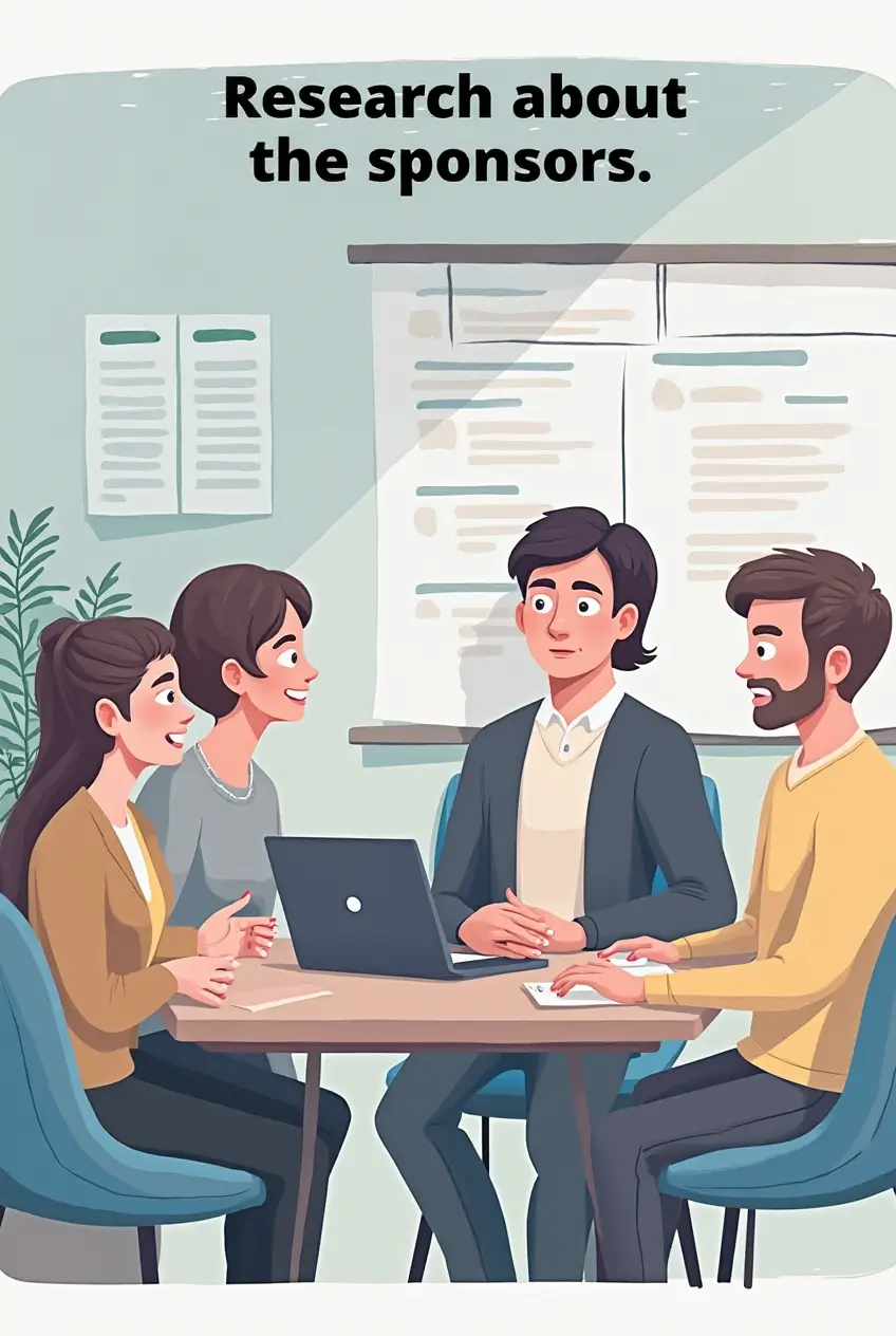 Illustration explaining sponsored visas