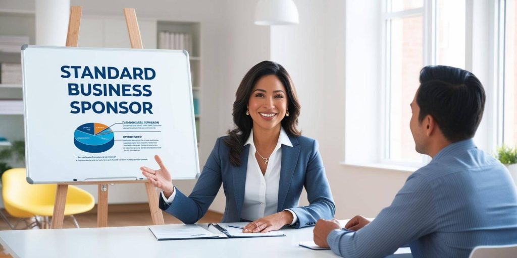 Calculating the financial requirements and SAF levy for Australian Standard Business Sponsorship.